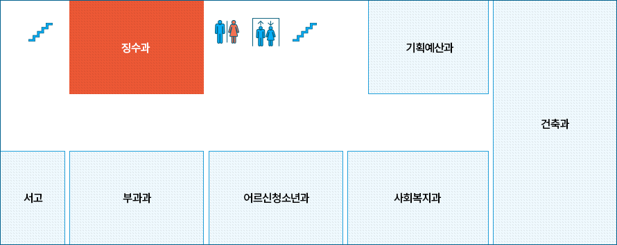 징수과 위치안내