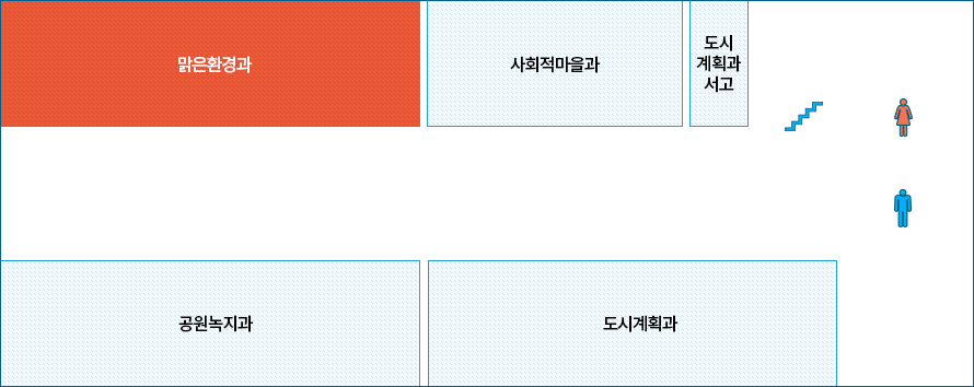 맑은환경과 위치안내