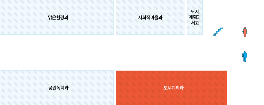 도시계획과 위치안내