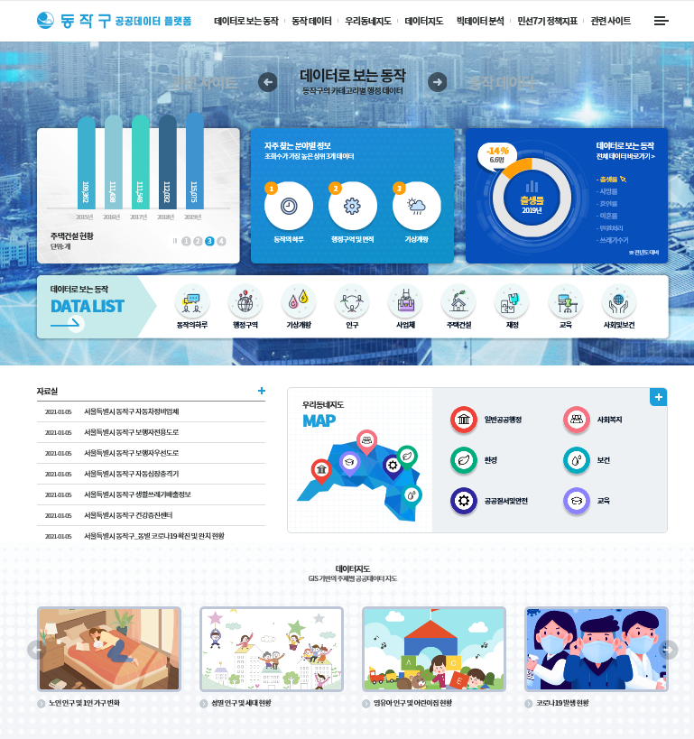 동작구 공공데이터 플랫폼