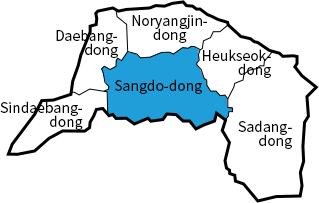 Sangdo-dong Map