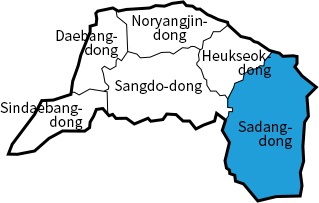 Sadang-dong Map