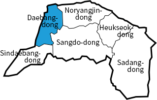 Daebang-dong Map